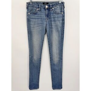 TRUE RELIGION Stella Mid Rise Skinny Jeans Size 25